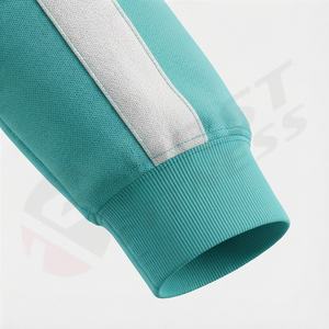 Conjunto Deportivo de Forro Polar con Capucha en Blanco y Negro, 100% Poliéster, para Hombre, de Pakistán, al por Mayor - Product Image 6