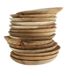 PRODUCTOS Plato de madera para ensalada Bandeja para servir Caja de pino Tema de amor Barco ovalado Dulces Galletas Comida Fruta Decoración del hogar Regalo - Product Image 4