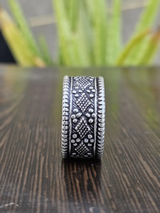 แหวนเงินสเตอร์ลิงสำหรับ925โบราณเครื่องประดับดีไซน์แฮนด์เมด - Product Image 3