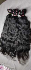 Tissage vierge brut indien en vrac non transformé, vente en gros d'extensions de cheveux de couleur naturelle alignée sur les cuticules pour jerry hair vendeur indien - Product Image 5