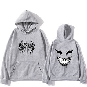 Custom Embroidered Hooded Sweatshirt Men's and Women's Oversized Hoodie Puff Printing Cotton Rhinestone <b>Hoodies</b> - Product Image 3