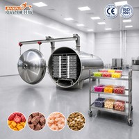 Machine de lyophilisation des fruits de qualité alimentaire, à économie d'énergie, en acier inoxydable 304 pour fruits, légumes et fruits secs