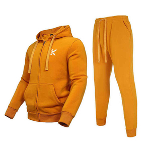 Fabricante de Pakistán, Chándal de Forro Polar para Hombre de Alta Calidad, con Capucha, Informal, Sólido, 100% Algodón, Transpirable y Ecológico - Product Image 3