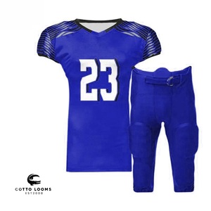 Camiseta y uniforme de fútbol americano OEM de ajuste personalizado, ropa de equipo profesional, costura fuerte, tela transpirable, fabricante de EE. UU. - Product Image 5