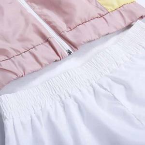 Streetwear Custom Windbreaker Short Set Winter Outdoor Waterproof Men Pullover <b>Tracksuits</b> for Men Breathable Shorts Set OEM /ODM - Product Image 5