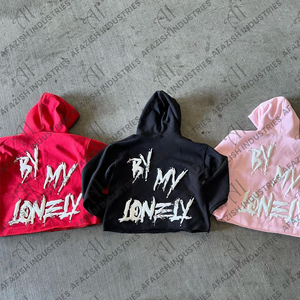 Sudadera con Capucha de Invierno para Hombre, de Alta Calidad, Informal, Doble Capa de Poliéster/Algodón, Corte Holgado - Product Image 4