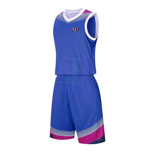 Uniforme de Baloncesto al por Mayor, Personalizado con Logotipo, Nombre y Número, Tallas Grandes, 100% Poliéster para Equipos, Venta al por Mayor - Product Image 2
