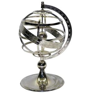 Top Product Metal Armillary Globe Metal Globe Gift Item <b>Home</b> <b>Decorative</b> High Quality Antique Design <b>Indian</b> Handicraft Item - Product Image 3