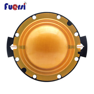 Bobina de voz de 2,6 pulgadas y 66mm de diámetro interior, diafragma fenólico de 106mm OD con anillo de retención, piezas de unidad de controlador de altavoz de bocina Tweeter - Product Image 3