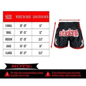 Short Muay Thai de Kickboxing imprimé personnalisé, short de combat Arts martiaux - Product Image 6