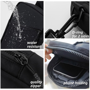 Custom <strong>Navy</strong> <strong>Blue</strong> Lightweight Nylon Chest Sling Anti-Theft <strong>Crossbody</strong> Shoulder Pocket Travel Summer Autumn <strong>Bag</strong> Sacoche Homme <strong>Bags</strong> - Product Image 4
