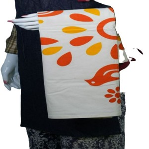 Serviette de cuisine en coton recyclé 100% de haute qualité, couleur unie, écologique, hypoallergénique, séchage rapide, logo imprimé personnalisé - Product Image 6
