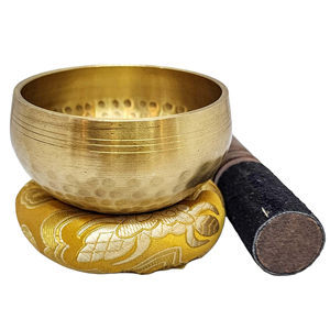Mejor calidad superior Vintage nueva llegada latón puro redondo curación meditación tibetano canto sonido cuenco diseño martillado - Product Image 1