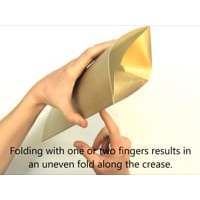 <b>White</b> & Kraft Paper Square Pillow <b>Boxes</b> Slotted Square <b>Boxes</b> for Gifting & Takeaways UV Advantage for Candle Packaging - Product Image 4