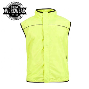 Chaleco de Alta Visibilidad Personalizado con Forro Polar, Sin Costuras, Certificado CE, con Cierre, para Trabajo, para Hombre - Product Image 2