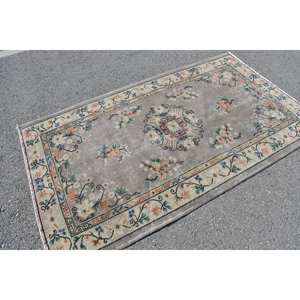 Alfombra turca clásica de lana y poliéster de 4x6 pies, patrón de retazos de 8 pies para sala de estar, cabecera o pasillo con respaldo de látex - Product Image 4