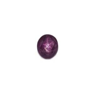 Rubí Estrella - 5.68 Quilates, Gema Natural Creada en Laboratorio, Tonos Naranja, Rojo, Amarillo, Azul, Rosa, Orificio de 1mm, 8mm, 10mm, Sintético, Pulido, Tallado - Product Image 1
