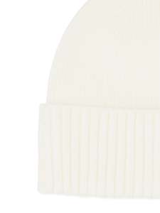 Blanc Polyester chaud tricoté thermique Gorras Para Hombres plaine hommes femme mode casquettes personnalisé acrylique hiver bonnet chapeaux - Product Image 2