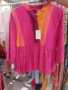 Nouveau élégant imprimé léopard chemise robe bouton avant demi manches décontracté coupe ample tunique été & Resort qualité d'exportation en 2025 - Product Image 2