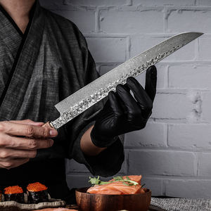 มีดเชฟเหล็กดามัสกัสญี่ปุ่นด้ามไม้แข็งใบมีดสำหรับใช้ในครัว - Product Image 2