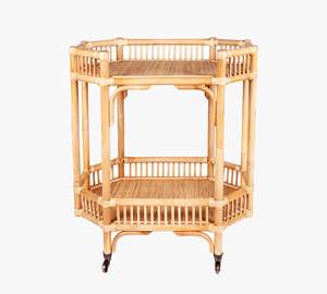 Muebles de ratán de madera de decoración Barcart ecológicos 2024 para el hogar y el hotel hechos en Vietnam - Product Image 1