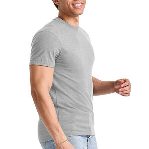 Chemises à manches courtes pour hommes en coton pur tricoté de qualité supérieure, personnalisables, anti-rétrécissement, séchage rapide et respirantes - Product Image 5