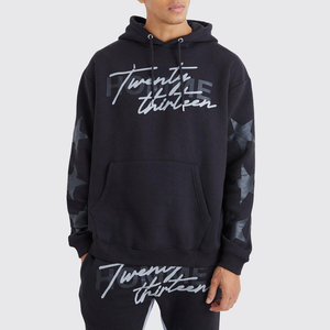 ชุดวอร์ม2ชิ้นสำหรับผู้ชายดีไซน์ใหม่ล่าสุดพิมพ์ลายโลโก้ของคุณเอง - Product Image 2