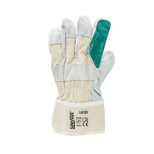 Gants de sécurité en cuir de vachette pleine fleur, résistants, pour travaux de construction, fonction antidérapante, protection des mains et des bras pour - Product Image 2
