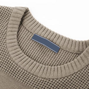 Logo personnalisé nouveau style pull col rond tricoté hommes chandails doux confortable mohair mode porter chandail pour hommes - Product Image 5