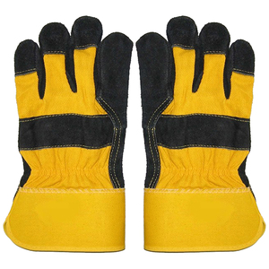 Gants de travail en cuir de première qualité résistants à la chaleur Gants de travail antistatiques antivibrations sans silicone sans poudre - Product Image 4