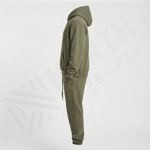 Conjunto Deportivo Unisex de Felpa Francesa, Conjunto de Jogger para Hombre, Ropa Deportiva Urbana, Chándal Personalizado, Color Personalizado, Ropa Deportiva para Fitness - Product Image 3