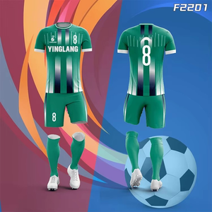 High Quality Cheap Soccer Jersey Uniformes De Futbol Club Soccer Uniform Sets Football Jersey Kit Custom Soccer Jersey - Product Image 4
