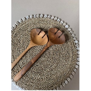 Best Deal Wooden Salad Server Set Elegant Home Restaurant Tableware Decoration <b>Flatware</b> for Weddings - Product Image 1