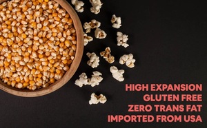 Semi di chicchi di Popcorn morti crudi e chicchi di mais scoppiettanti (Popcorn Extra morbidi) 2kg - Product Image 3