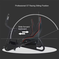 Support de volant de course avec siège pliable pour simulateur de jeu de course Logitech, PXN, Thrustmaster