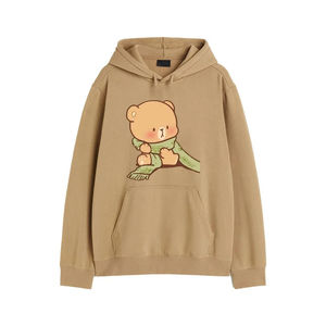 Customized High Quality Classic Unisex Puff Print Hoodie Regular Fit Durable Cotton Fabric ODM OEM Daily Wear - Product Image 5