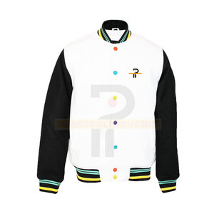 Meilleures ventes de vestes Lettermen pour hommes en toile respirante avec col montant pour l'hiver de haute qualité et à des prix abordables - Product Image 1