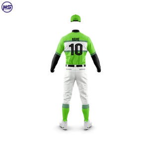 Uniforme de béisbol para adultos, ropa deportiva de alta calidad con el mejor diseño, logotipo personalizado, estampado de manga completa - Product Image 5