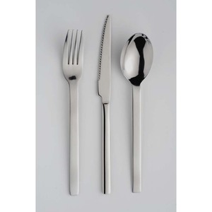 Stainless Steel Portugal Flatware <b>Gold</b> Plated Cutlery With Designer Thick Round Handle Reusable Spoon and Fork Set - Product Image 4