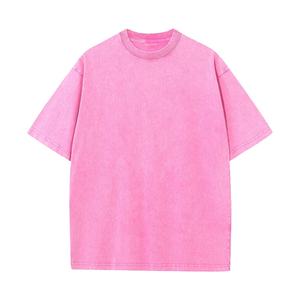 Fabricant OEM Vente en gros 100% coton T-shirt oversize pour hommes Tissu tricoté lourd Logo personnalisé Design uni Nouveau modèle Long Longueur - Product Image 4