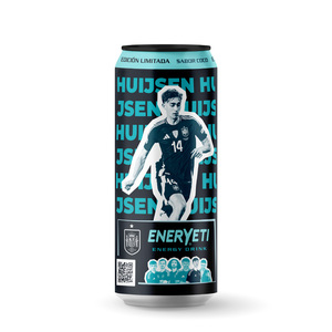 Boisson énergisante gazeuse espagnole Eneryeti 330ml saveur coco bleue avec caféine pour la vigilance et la performance - Product Image 6