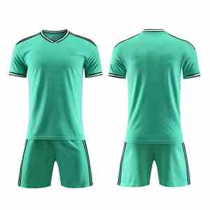 Uniforme de football pour hommes de couleur unie de fabricant professionnel à vendre/uniforme de football pour hommes sur mesure - Product Image 6