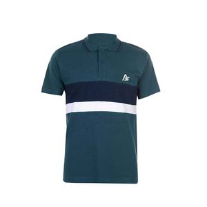 เสื้อโปโลแขนสั้นพับปก3กระดุมผ่าหน้ามีแถบสีติดกับปก - Product Image 1