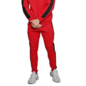 2024 hommes de haute qualité coton polaire survêtement survêtement rouge rayé maternité Streetwear grande taille survêtements pour ensembles d'hiver - Product Image 4