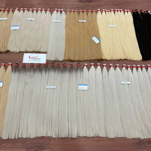 ผมต่อสีจำนวนมากผมมนุษย์เวียดนามสีโทนสีอ่อนมีในสต็อกพร้อมส่ง - Product Image 5