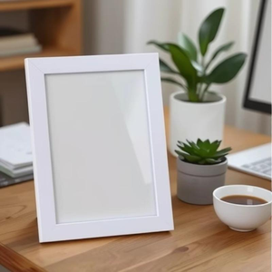 Fuling – Lot de cadres photo en bois faits à la main, pas chers, pour décoration murale, tailles 4x6, 5x7, 6x8, 18x24 pouces, A4 – Cadres créatifs en bois - Product Image 6