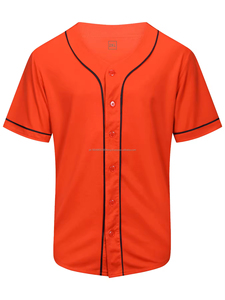 เสื้อเบสบอลแห้งเร็วเครื่องแบบทีมกีฬาสั่งทำชุดซอฟต์บอลระบายอากาศได้งานปักกระดุมที่โรงงาน - Product Image 3