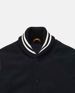 Veste de baseball vintage personnalisée pour l'université porter des manches en cuir d'hiver Chenille Patch Broderie Veste décontractée pour hommes - Product Image 5