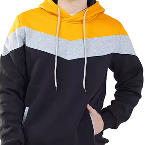 เสื้อฮู้ดดี้ลำลองสไตล์สตรีทแวร์สำหรับผู้ชาย ปักลายเชนีล  เสื้อกันหนาวแบบสวมหัว  ลายเรียบ  ผ้าฟลีซ  ผ้าฝ้าย 100%  แบบยูนิเซ็กซ์ - Product Image 4