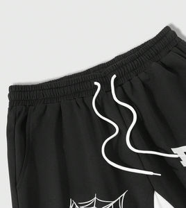 Pantalones de Hombre con Logotipo Personalizado, Estilo Hip Hop, Lavados, con Forro Polar, Impresión DTG, Cintura Elástica para Uso Casual, Pantalones Deportivos Acampanados - Product Image 5